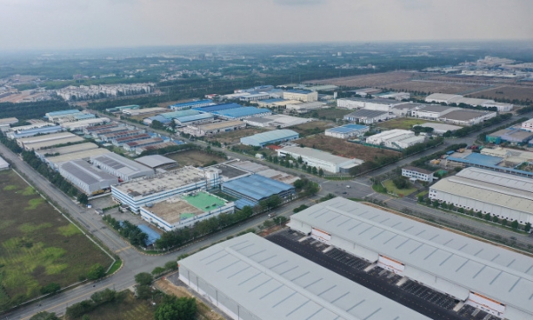 VSIP Industrial Park in the southern Binh Duong Province in February 2022. Photo by VnExpress/Quynh Tran