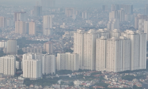 Một số dự án chung cư giá rẻ ở phường Hoàng Liệt, quận Hoàng Mai có mặt bằng giá căn hộ dưới 2 tỷ đồng. Ảnh: Ngọc Thành
